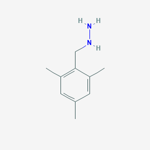 (Mesitylmethyl)hydrazine (Mesitylmethyl)hydrazine