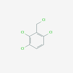 Benzene, 1,2,4-trichloro-3-(chloromethyl)- 