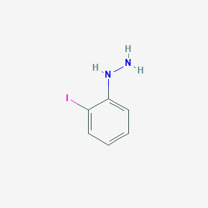 Hydrazine, (2-iodophenyl)- Hydrazine, (2-iodophenyl)-