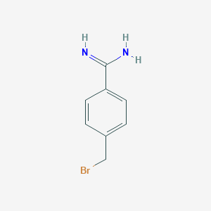 Benzenecarboximidamide, 4-(bromomethyl)- Benzenecarboximidamide, 4-(bromomethyl)-