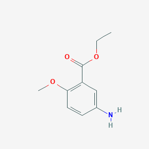 Benzoic acid, 5-amino-2-methoxy-, ethyl ester Benzoic acid, 5-amino-2-methoxy-, ethyl ester