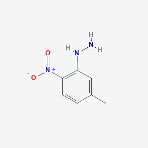 Hydrazine, (5-methyl-2-nitrophenyl)- 