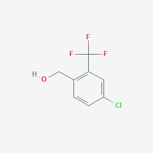 Benzenemethanol, 4-chloro-2-(trifluoromethyl)- Benzenemethanol, 4-chloro-2-(trifluoromethyl)-