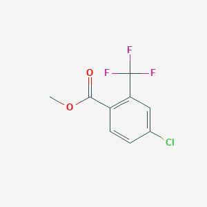 Benzoic acid, 4-chloro-2-(trifluoromethyl)-, methyl ester