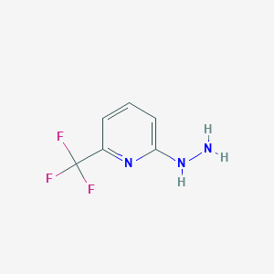 (6-Trifluoromethyl-pyridin-2-yl)-hydrazine (6-Trifluoromethyl-pyridin-2-yl)-hydrazine