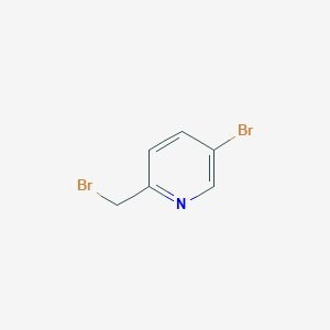 Pyridine, 5-bromo-2-(bromomethyl)- Pyridine, 5-bromo-2-(bromomethyl)-