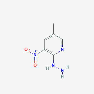 2-Hydrazinyl-5-methyl-3-nitropyridine 2-Hydrazinyl-5-methyl-3-nitropyridine
