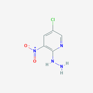 Pyridine, 5-chloro-2-hydrazinyl-3-nitro-