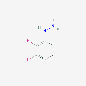 Hydrazine, (2,3-difluorophenyl)- Hydrazine, (2,3-difluorophenyl)-