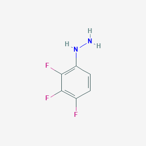 Hydrazine, (2,3,4-trifluorophenyl)- Hydrazine, (2,3,4-trifluorophenyl)-