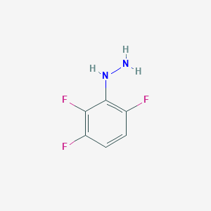 Hydrazine, (2,3,6-trifluorophenyl)- Hydrazine, (2,3,6-trifluorophenyl)-