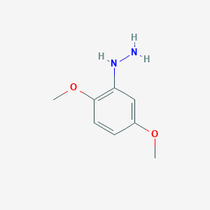 Hydrazine, (2,5-dimethoxyphenyl)- Hydrazine, (2,5-dimethoxyphenyl)-