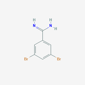 3,5-dibromobenzamidine 3,5-dibromobenzamidine