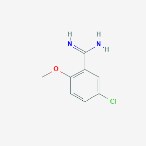 5-chloro-2-methoxybenzamidine 5-chloro-2-methoxybenzamidine
