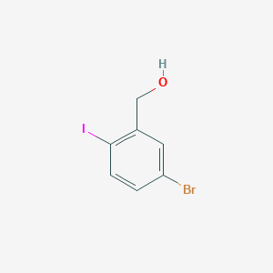 5-bromo-2-iodobenzenemethanol 5-bromo-2-iodobenzenemethanol