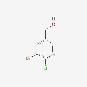(3-bromo-4-chlorophenyl)methanol (3-bromo-4-chlorophenyl)methanol