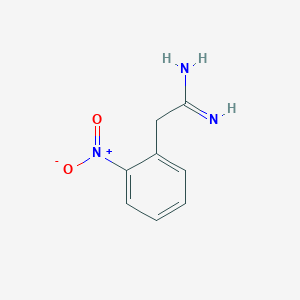 Benzeneethanimidamide, 2-nitro- Benzeneethanimidamide, 2-nitro-