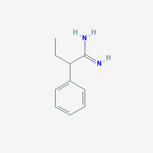 Benzeneethanimidamide, a-ethyl- Benzeneethanimidamide, a-ethyl-