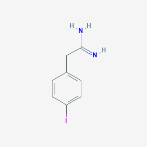 Benzeneethanimidamide, 4-iodo-