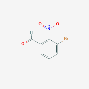 Benzaldehyde, 3-bromo-2-nitro- Benzaldehyde, 3-bromo-2-nitro-