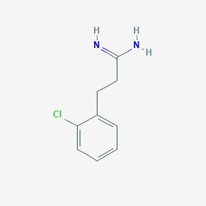 3-(2-chloro-phenyl)-propionamidine 3-(2-chloro-phenyl)-propionamidine