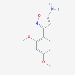 3-(2,4-Dimethoxy-phenyl)-isoxazol-5-ylamine