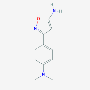 3-(4-Dimethylamino-phenyl)-isoxazol-5-ylamine 3-(4-Dimethylamino-phenyl)-isoxazol-5-ylamine