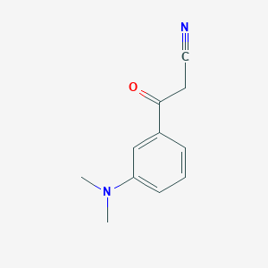 3-(3-Dimethylamino-phenyl)-3-oxo-propionitrile 3-(3-Dimethylamino-phenyl)-3-oxo-propionitrile