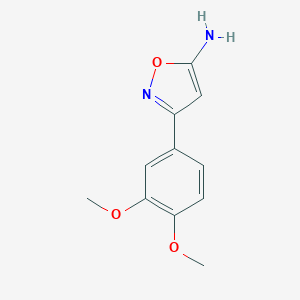 5-Isoxazolamine, 3-(3,4-dimethoxyphenyl)- 5-Isoxazolamine, 3-(3,4-dimethoxyphenyl)-