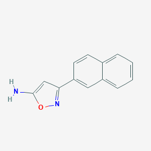 5-Isoxazolamine, 3-(2-naphthalenyl)- 5-Isoxazolamine, 3-(2-naphthalenyl)-