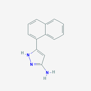 5-Naphthalen-1-yl-2H-pyrazol-3-ylamine 5-Naphthalen-1-yl-2H-pyrazol-3-ylamine