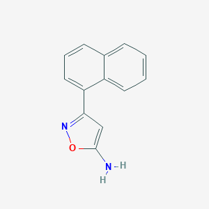 3-Naphthalen-1-yl-isoxazol-5-ylamine 3-Naphthalen-1-yl-isoxazol-5-ylamine