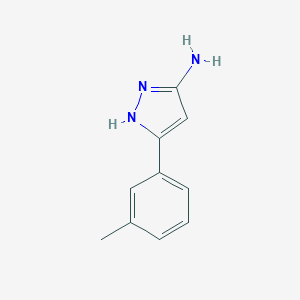 3-Amino-5-(3-methylphenyl)-1H-pyrazole 3-Amino-5-(3-methylphenyl)-1H-pyrazole