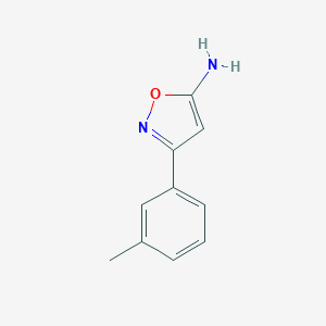 3-m-Tolyl-isoxazol-5-ylamine 3-m-Tolyl-isoxazol-5-ylamine