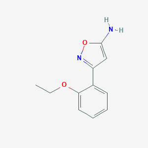 3-(2-Ethoxy-phenyl)-isoxazol-5-ylamine 3-(2-Ethoxy-phenyl)-isoxazol-5-ylamine