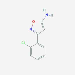 5-Isoxazolamine, 3-(2-chlorophenyl)- 5-Isoxazolamine, 3-(2-chlorophenyl)-