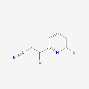 3-(6-Bromo-pyridin-2-yl)-3-oxo-propionitrile 3-(6-Bromo-pyridin-2-yl)-3-oxo-propionitrile