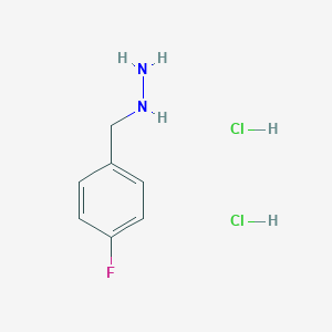 (4-Fluorobenzyl)hydrazine dihydrochloride (4-Fluorobenzyl)hydrazine dihydrochloride
