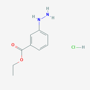 3-Hydrazino-benzoic acid ethyl ester hydrochloride 3-Hydrazino-benzoic acid ethyl ester hydrochloride