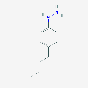 1-(4-butylphenyl)hydrazine hydrochloride 1-(4-butylphenyl)hydrazine hydrochloride