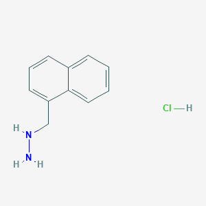 Hydrazine, (1-naphthalenylmethyl)-, hydrochloride Hydrazine, (1-naphthalenylmethyl)-, hydrochloride