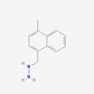 (4-Methyl-naphthalen-1-ylmethyl)-hydrazine