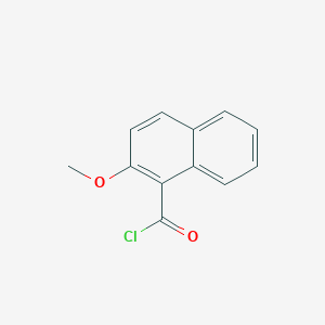 1-Naphthalenecarbonyl chloride, 2-methoxy- 1-Naphthalenecarbonyl chloride, 2-methoxy-
