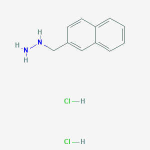 (2-naphthylmethyl)hydrazine hydrochloride