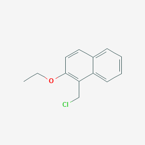 Naphthalene, 1-(chloromethyl)-2-ethoxy- Naphthalene, 1-(chloromethyl)-2-ethoxy-
