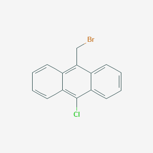 Anthracene, 9-(bromomethyl)-10-chloro- Anthracene, 9-(bromomethyl)-10-chloro-