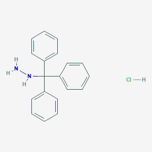 Hydrazine, (triphenylmethyl)-, monohydrochloride Hydrazine, (triphenylmethyl)-, monohydrochloride