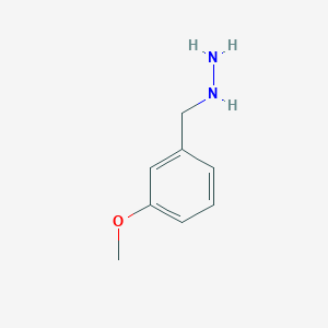 1-[(3-methoxyphenyl)methyl]hydrazine