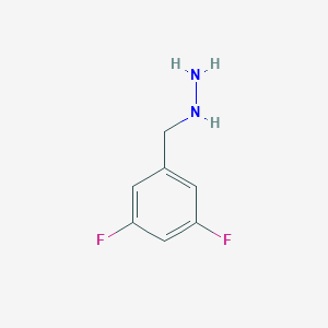 3,5-Difluoro-benzyl-hydrazine 3,5-Difluoro-benzyl-hydrazine
