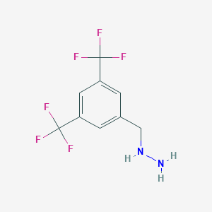 3,5-Ditrifluoromethyl-benzyl-hydrazine 3,5-Ditrifluoromethyl-benzyl-hydrazine